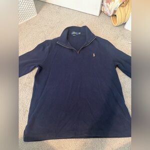 Men’s navy blue Polo Ralph Lauren quarter zip
